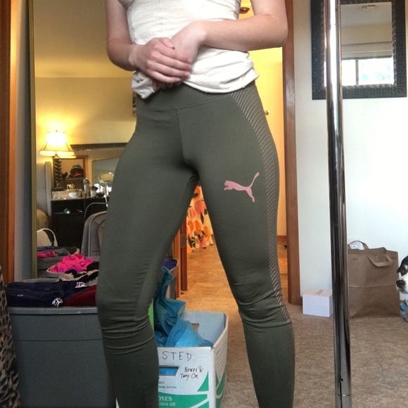 Puma | Pants \u0026 Jumpsuits | Puma Olive 